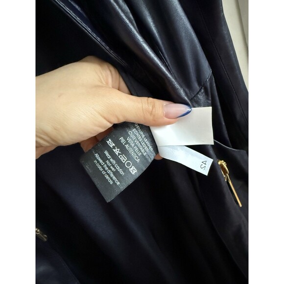 Vintage Armando Diaz Leather Jacket Rockabilly Rock Icon Look Size S - Picture 7 of 10